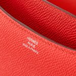 Hermès Constance Mini 18 Epsom Leather Rouge Tomate SACLÀB