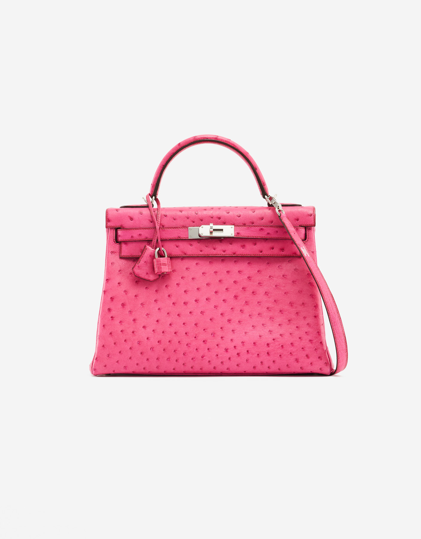 Hermès Kelly 32 Tri-Color Ostrich Bag Limited Edition