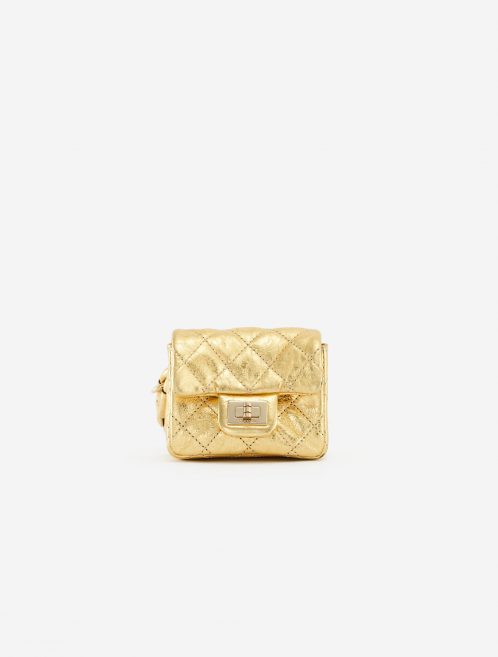 Chanel 2.55 Mini Belt Bag Clip Lambskin Gold SACLÀB