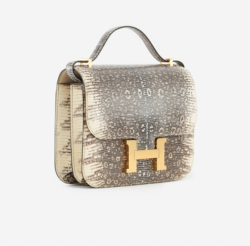 hermes constance lizard price