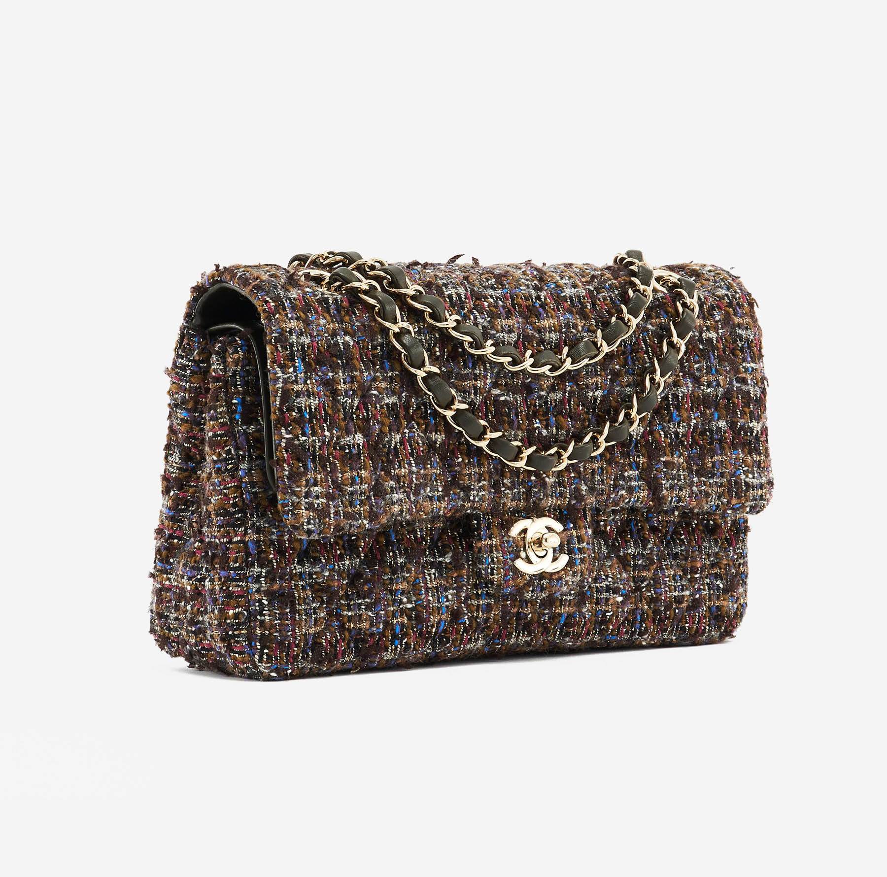 Chanel Round Tweed Shoulder Bag – Timeless Vintage Company