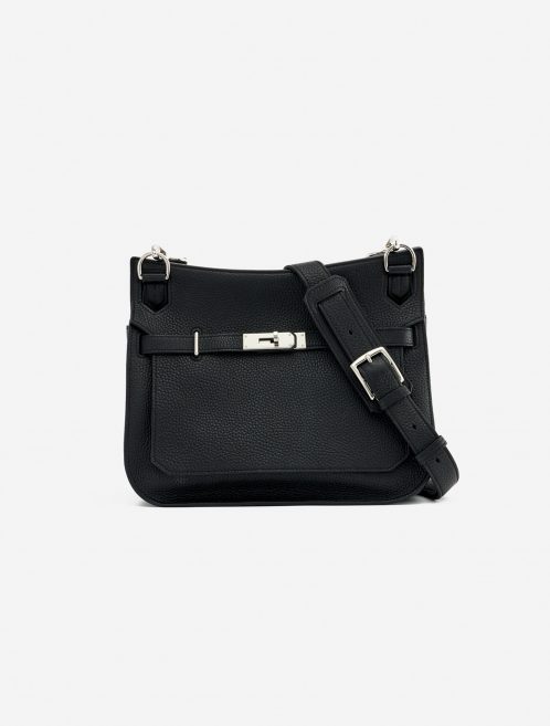A Pre-Loved Hermés Jypsiere 28 Taurillon Clemence in Black