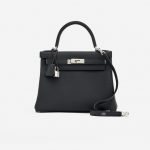 A Pre-Loved Hermès Kelly 28 Togo in Black on SACLÀB