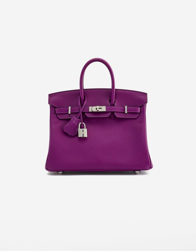 Eine pre-loved Hermès Birkin 25 Swift Anemone auf SACLÀB