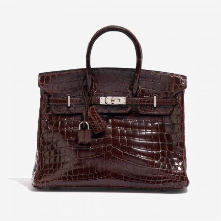 Hermès Birkin 25 Crocodile Niloticus Cocoan | SACLÀB