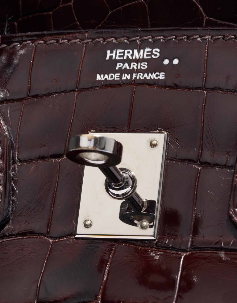 Hermès Birkin 25 Niloticus Krokodilleder Cocoan