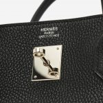 A pre-loved Hermès Birkin 40 in Black Clemence Leather on SACLÀB