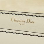 Logo Detail on a pre-loved Dior J'ADIOR Medium Calfskin Beige on SACLÀB