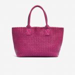 Bottega Veneta Cabat Small Intrecciato Purple