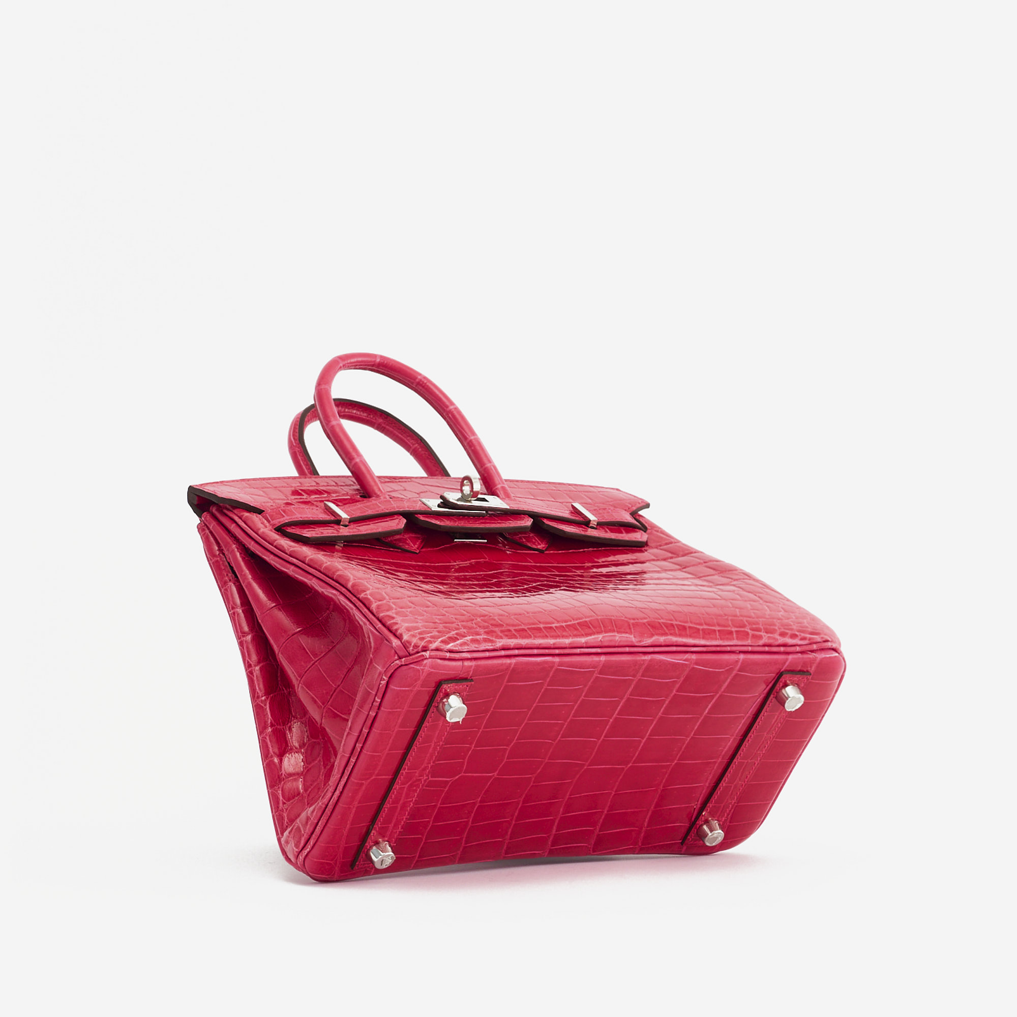Hermès Birkin 25 Rose Scheherazade Porosus Crocodile Palladium Hardwar –  ZAK BAGS ©️