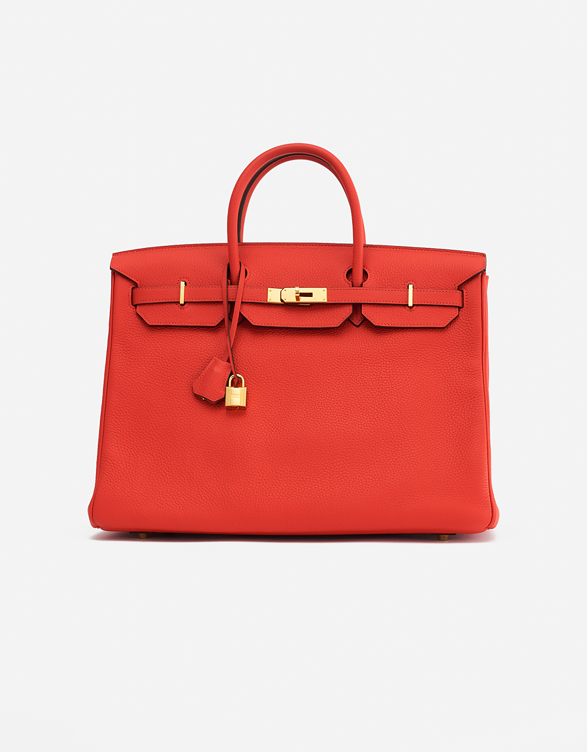 Hermès Birkin 40 Togo Leather Rouge Tomate | SACLÀB