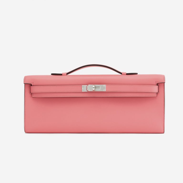 Hermès Kelly Cut Clutch Swift Rose d’Ete