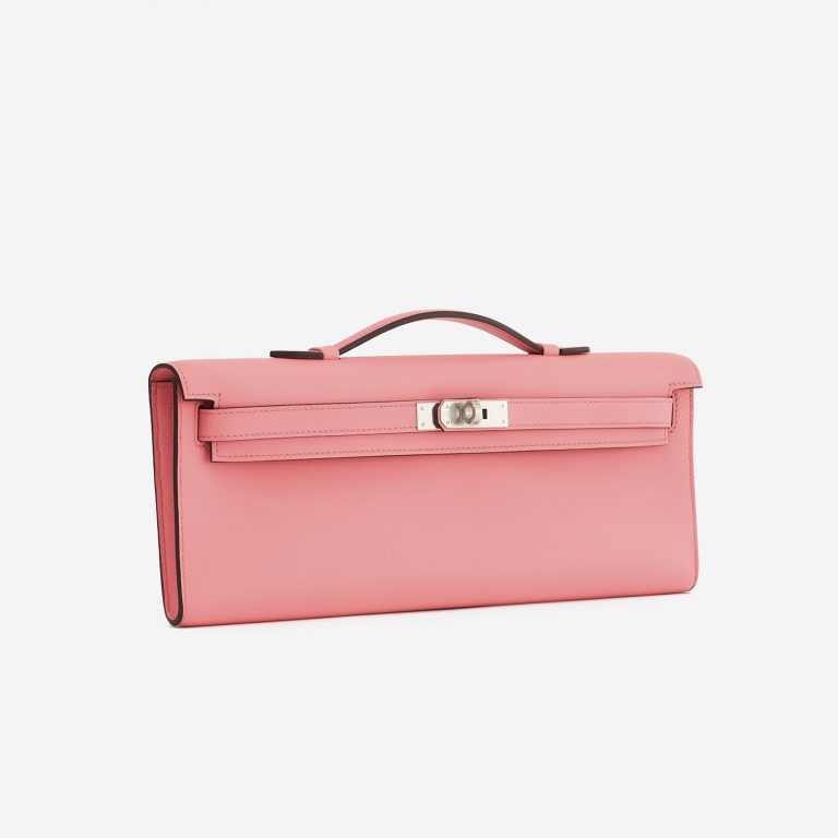 Hermès Kelly Cut Clutch Swift Rose d’Ete