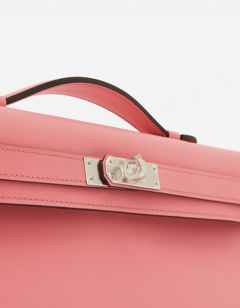 Hermès Kelly Cut Clutch Swift Rose d’Ete