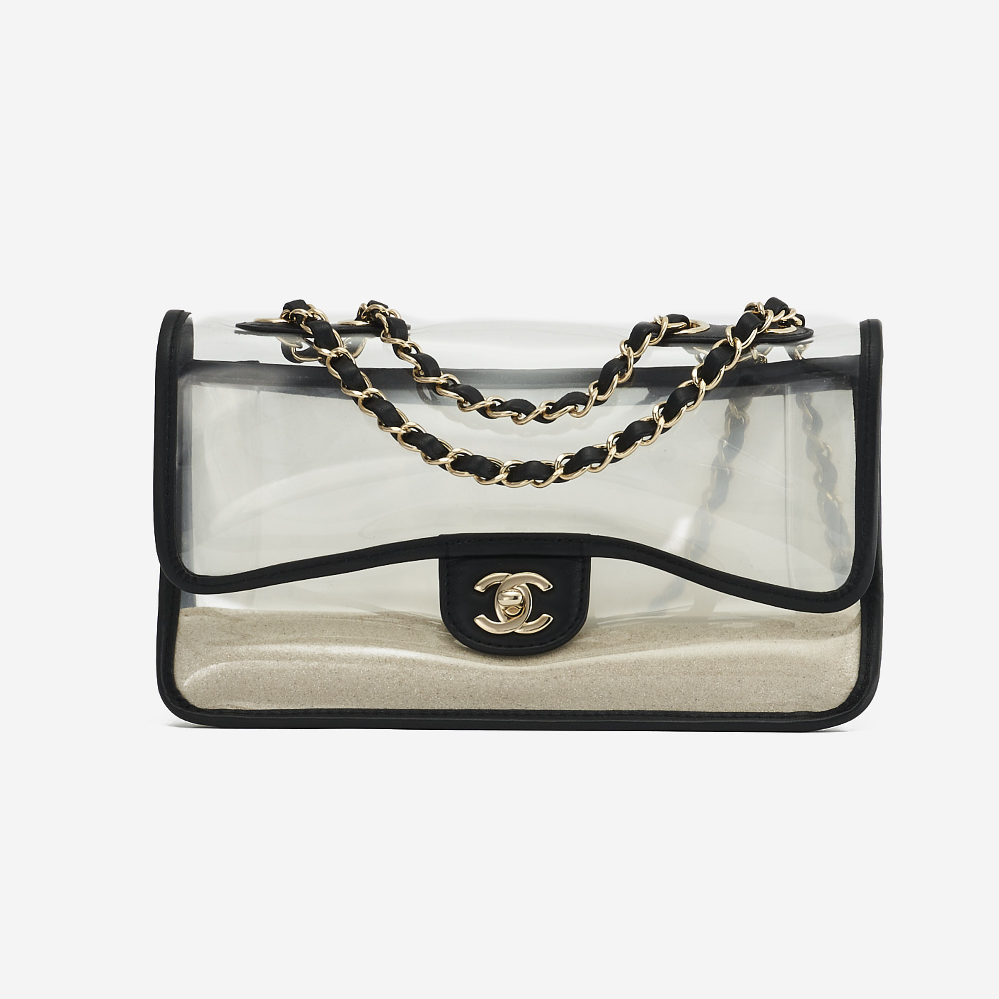 Chanel Sand Bag -3 For Sale on 1stDibs