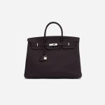 A pre-loved Hermès Birkin 40 Clemence Raisin on SACLÀB