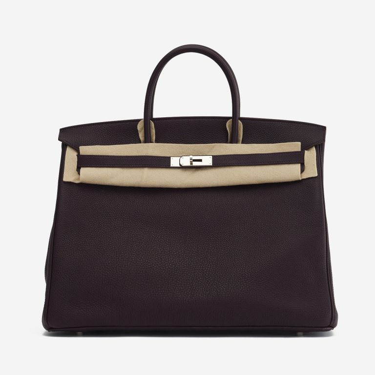 Un Hermès Birkin 40 Clémence Raisin d'occasion sur SACLÀB