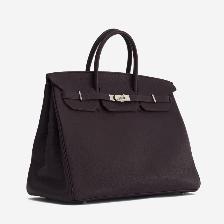 Un Hermès Birkin 40 Clémence Raisin d'occasion sur SACLÀB