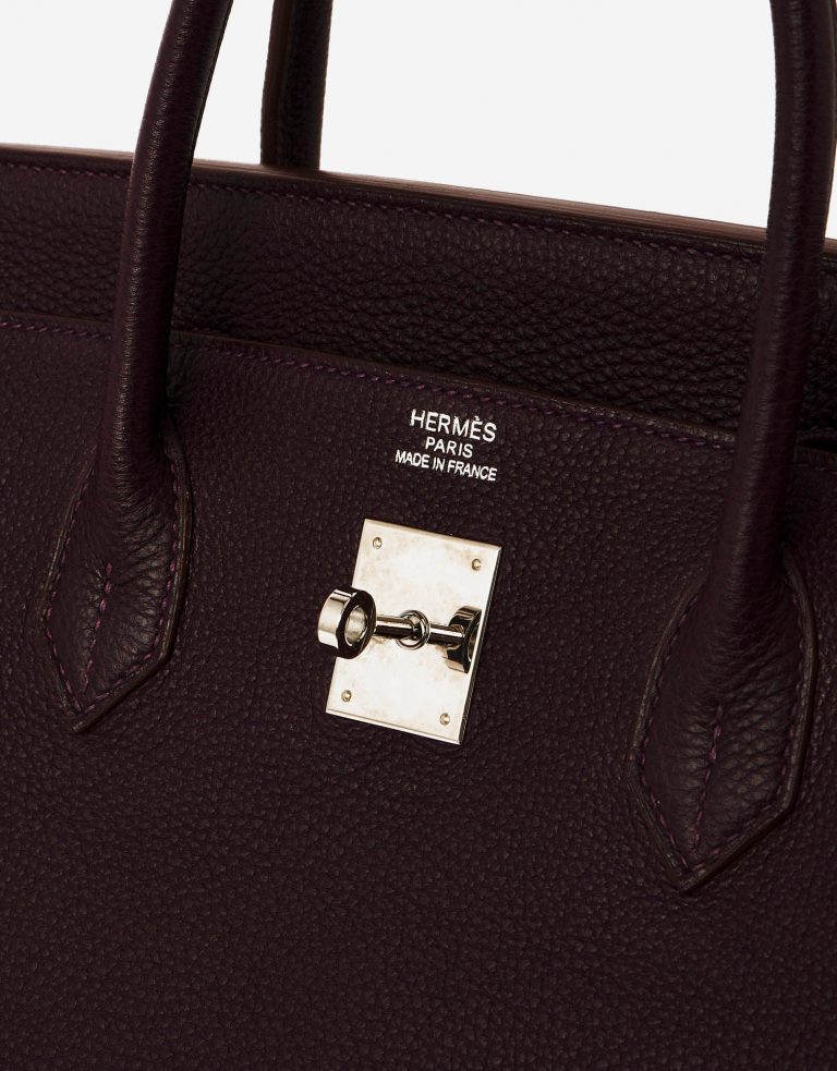 Un Hermès Birkin 40 Clémence Raisin d'occasion sur SACLÀB