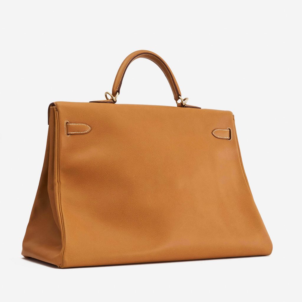 Hermès Kelly 50 Ardennes Natural | SACLÀB