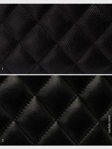Chanel Caviar and Lambskin Leather Comparison