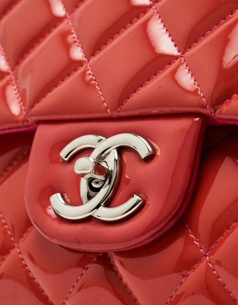 Pre-owned Chanel bag Timeless Maxi Patent Leather Red Red | Sell your designer bag on Saclab.com