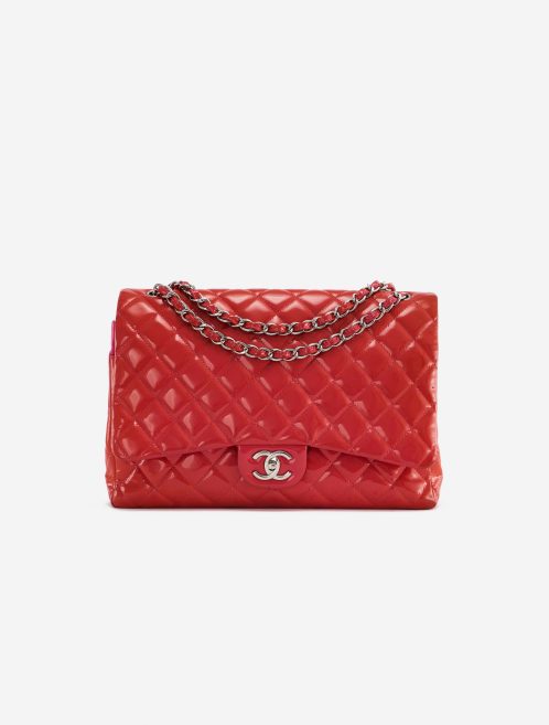 Sac Chanel d'occasion Timeless Maxi Patent Leather Red Red | Vendez votre sac de créateur sur Saclab.com