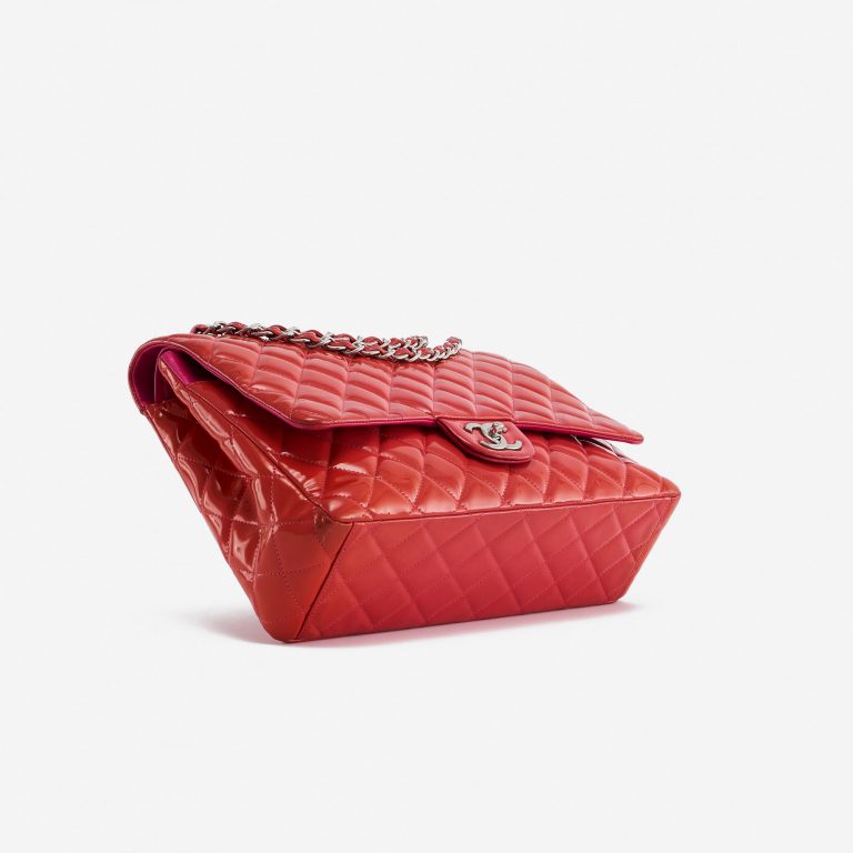 Pre-owned Chanel bag Timeless Maxi Patent Leather Red Red | Sell your designer bag on Saclab.com