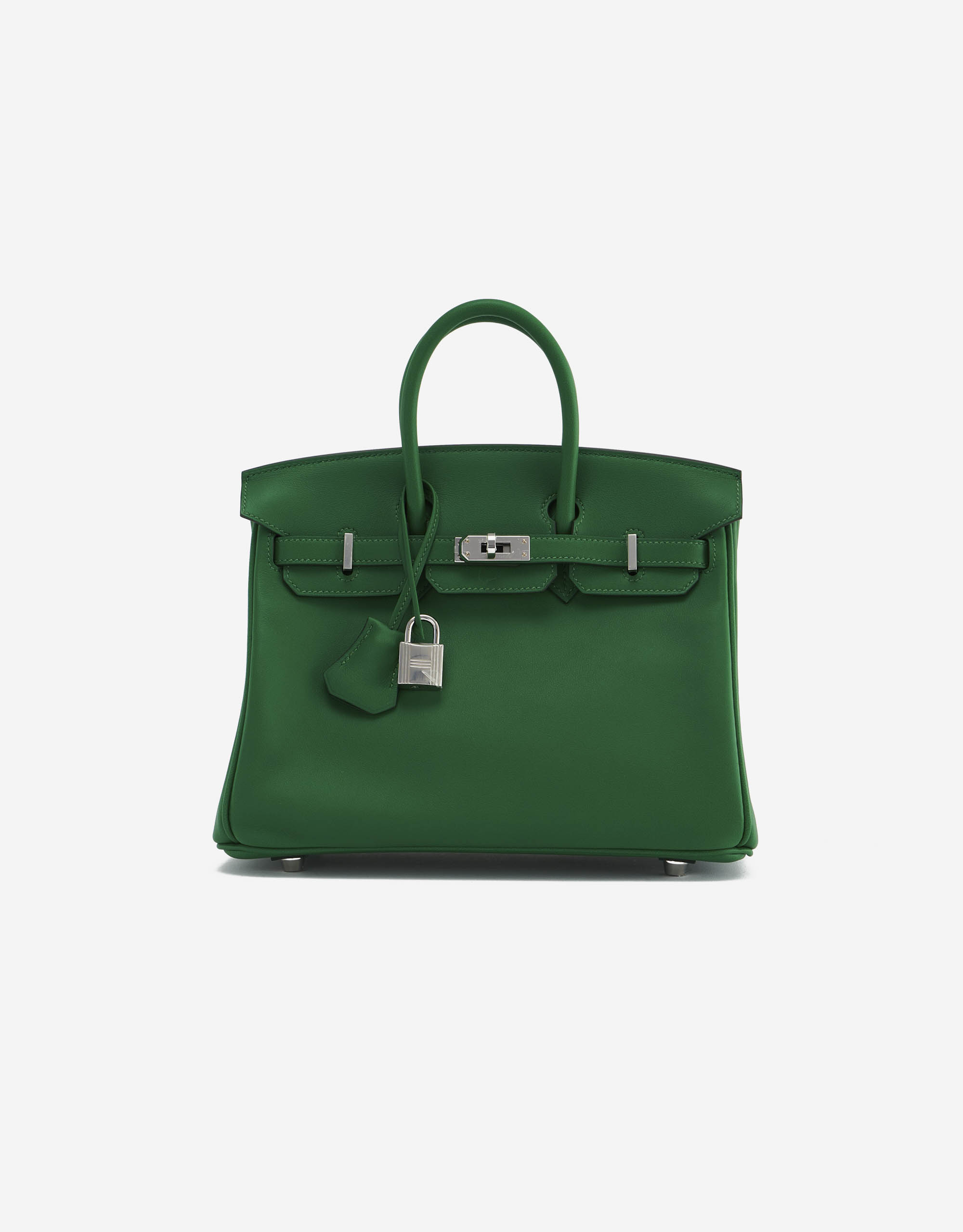 Hermes Birkin 25 Bag in Cactus Swift Leather with Gold Hardware