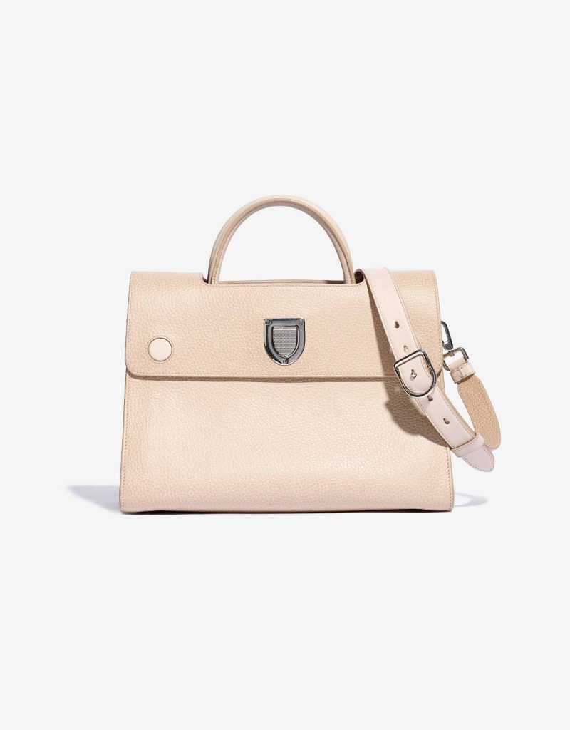 Dior Diorever große Tasche Kalbsleder Beige