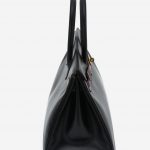 Pre-owned Hermès bag Birkin 35 Box Black / Rouge H Black, Burgundy | Sell your designer bag on Saclab.com