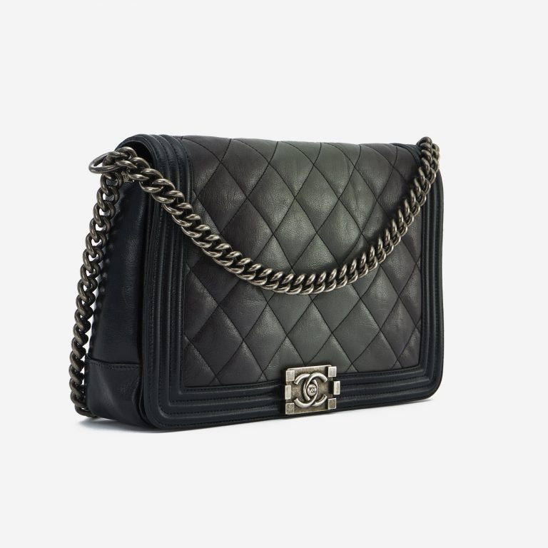 Chanel Boy Medium Black / Grey