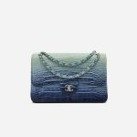 Chanel Timeless Jumbo-Tasche Alligatorleder Blau