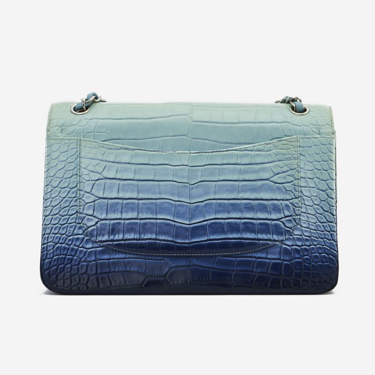 Chanel Timeless Jumbo Alligator Blue