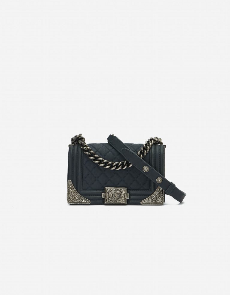 Chanel Boy Petit agneau gris