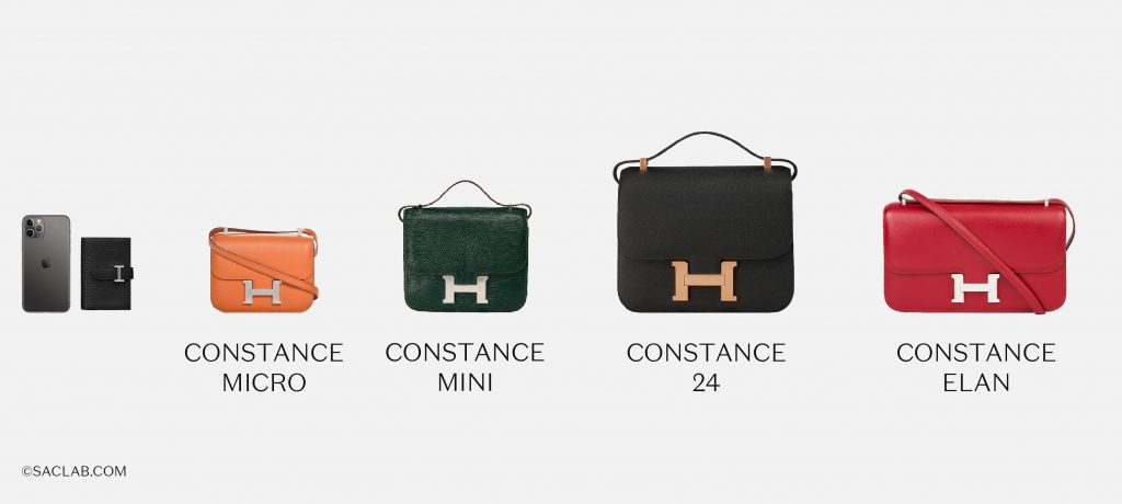 Hermès Constance Sizes Comparison SACLÀB