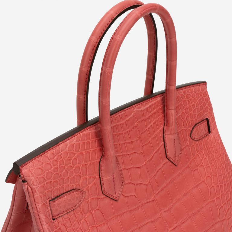 Hermès Birkin 30 Alligator Bougainvillier