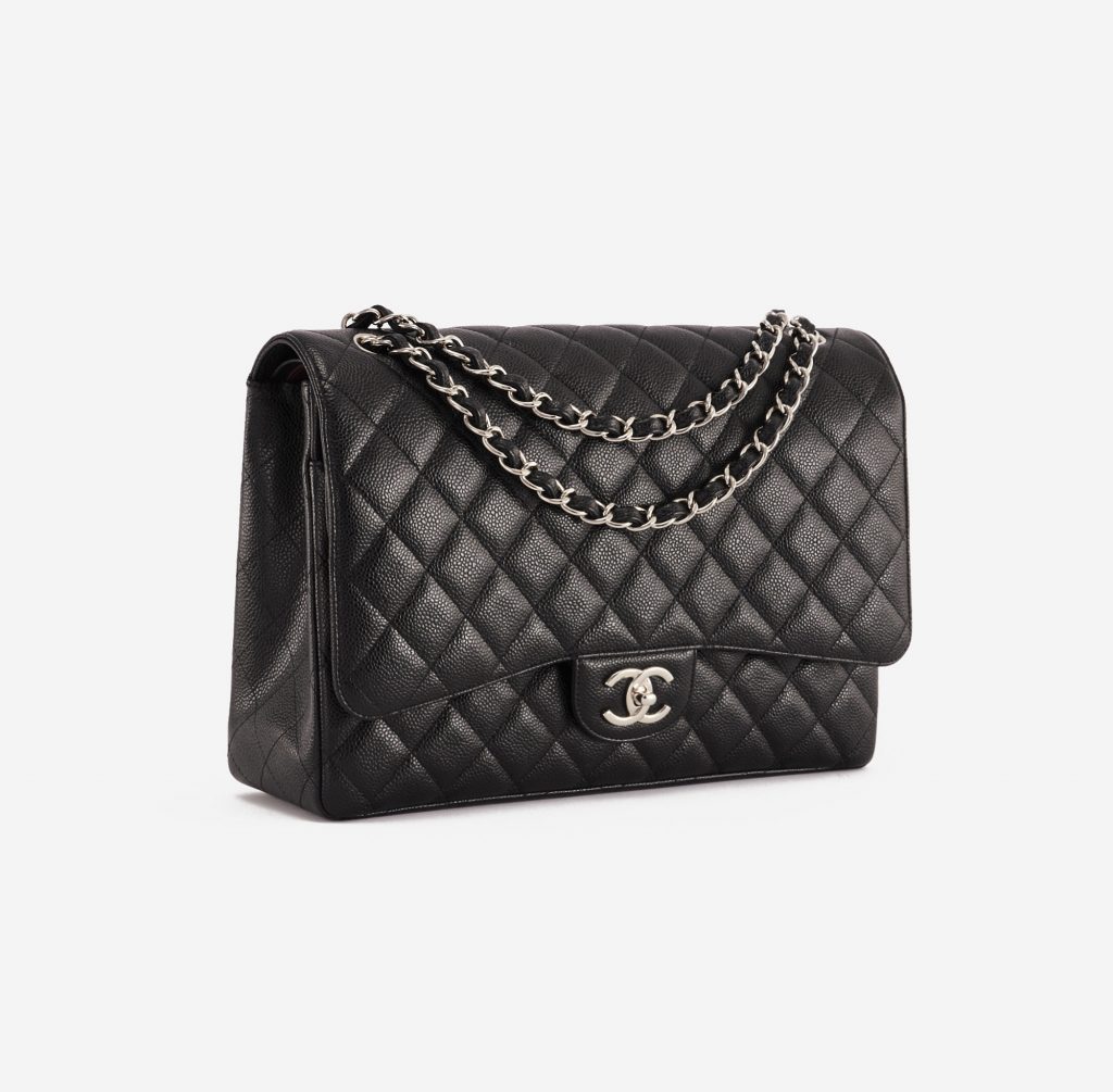 Chanel Timeless Maxi Caviar Black | SACLÀB