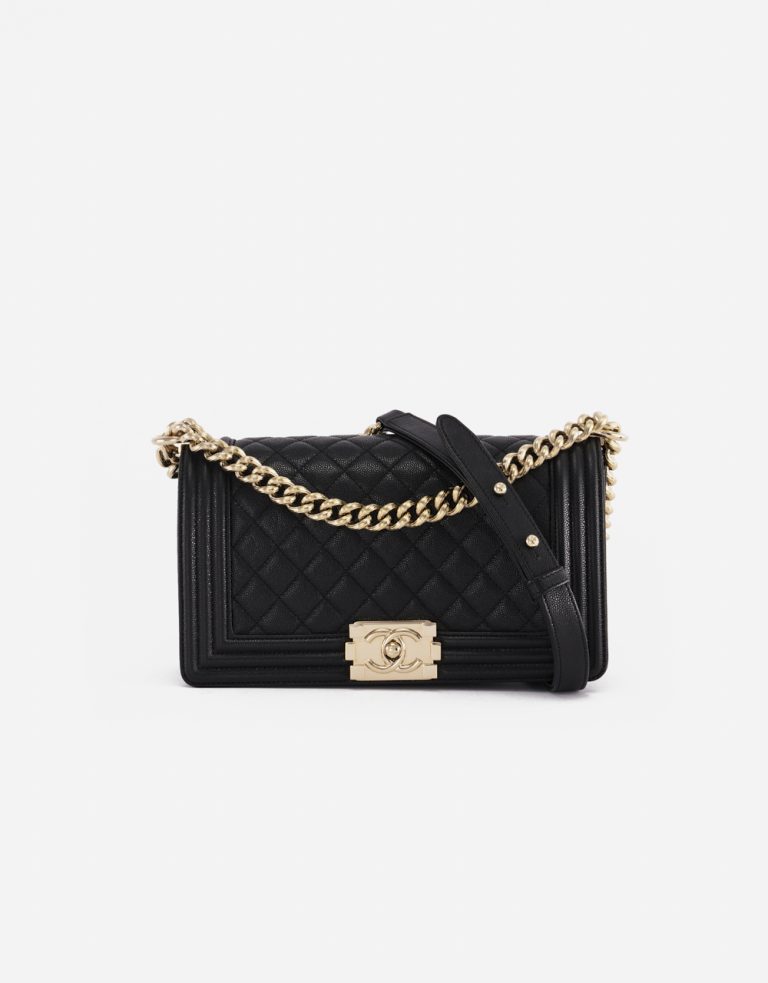 Chanel Boy Medium Caviar Black