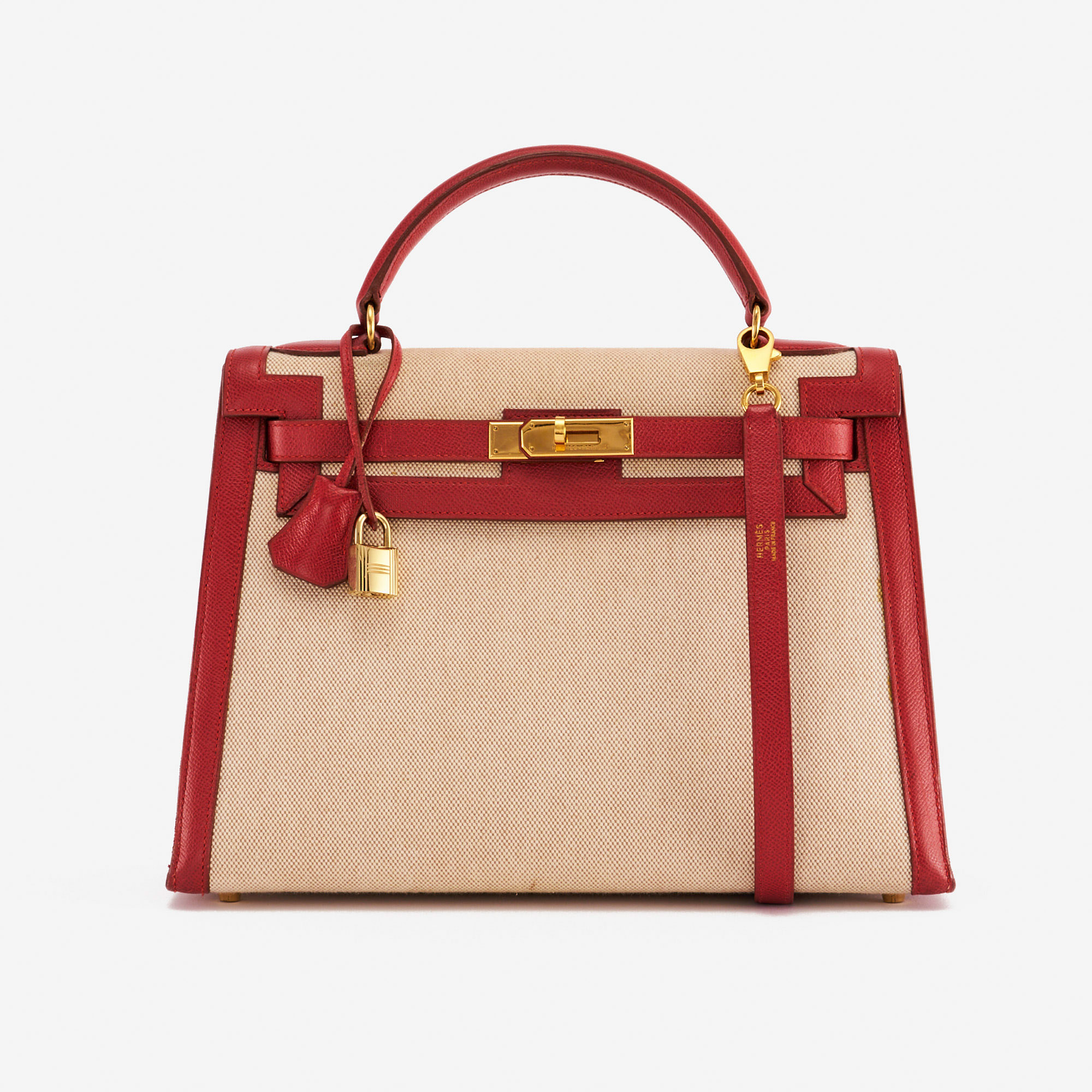 HERMES KELLY 32 Graine Couchevel leather Rouge vif □A Engraving Should –  BRANDSHOP-RESHINE
