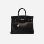 Hermès Birkin 35 Box Schwarz