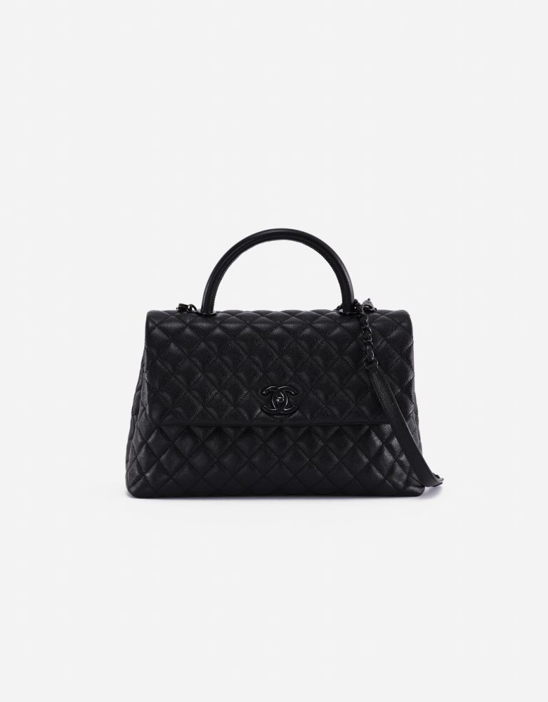 Chanel Handle Large Caviar So Black