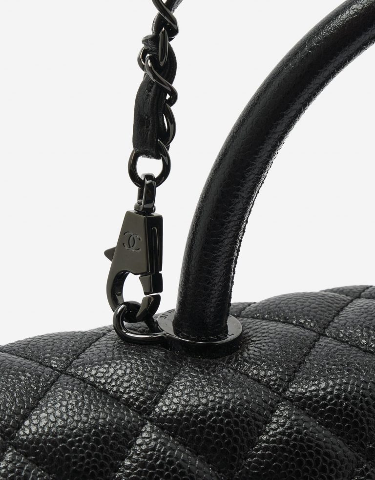 Chanel Handle Large Caviar So Black