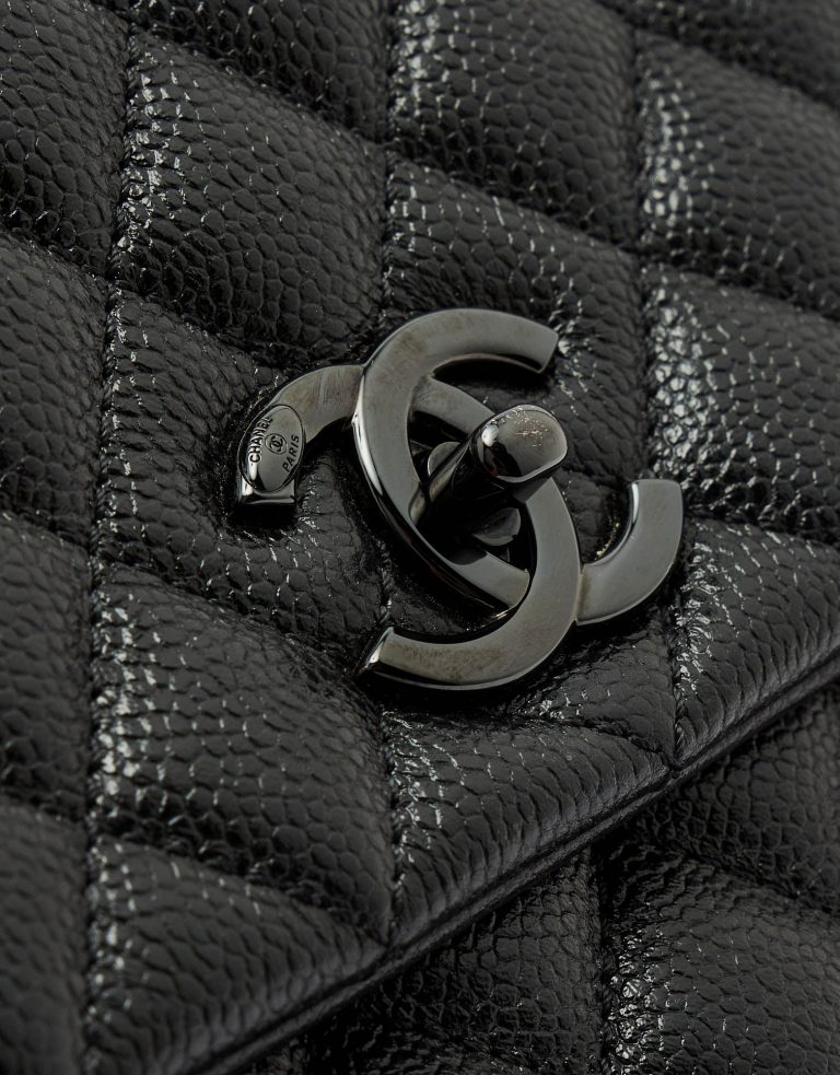 Chanel Handle Large Caviar So Black