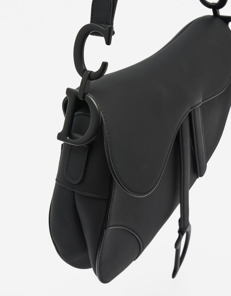 Dior Saddle Medium Calf Ultra Matte Black