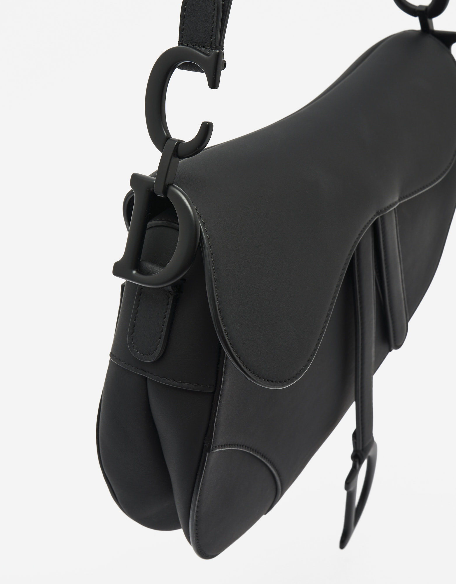 Dior Saddle Medium Calf Black