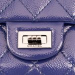Pre-owned Chanel bag 2.55 226 Patent Caviar Blue Blue | Sell your designer bag on Saclab.com