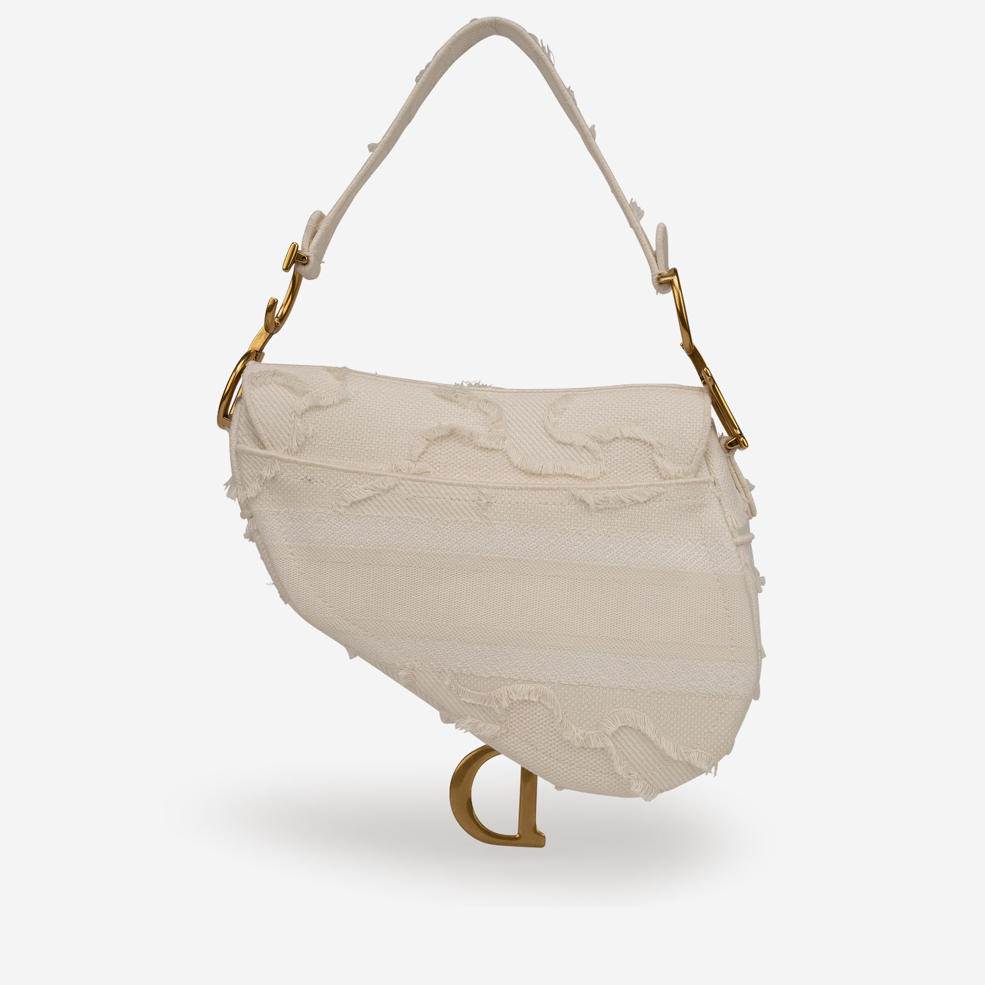 Sac Dior d'occasion Saddle Medium Camouflage White White | Vendez votre sac de créateur sur Saclab.com