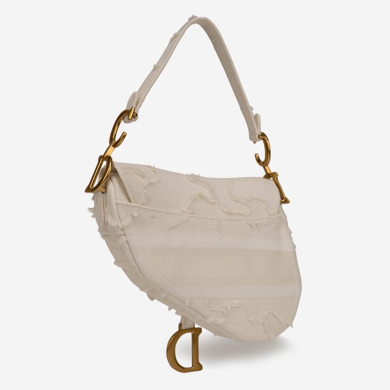 Sac Dior d'occasion Saddle Medium Camouflage White White | Vendez votre sac de créateur sur Saclab.com