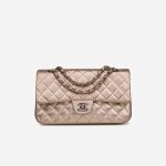 Chanel Timeless mittelgroße Tasche Lammleder Gold